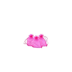 GENERICO - Bolsa De Organza Fucsia 8pcs 10x13cm