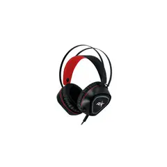 REPTILEX - Audífonos Gamer 7.1 Conexión 3,5mm Y Usb Led Rojo - SC
