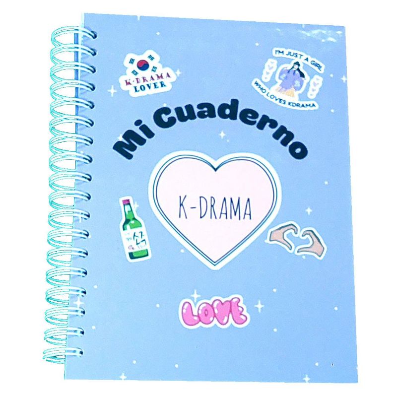 GENERICO - Agenda Diario Cuaderno Bitacora Series De K-drama