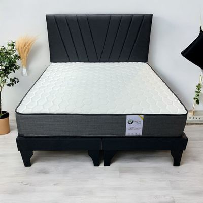 Imagen 2 del producto Cama Europea 2 Plazas Color Negro