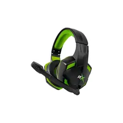 REPTILEX - Audífonos Para Consolas Gamer Conexión 35mm Led Verde - SC