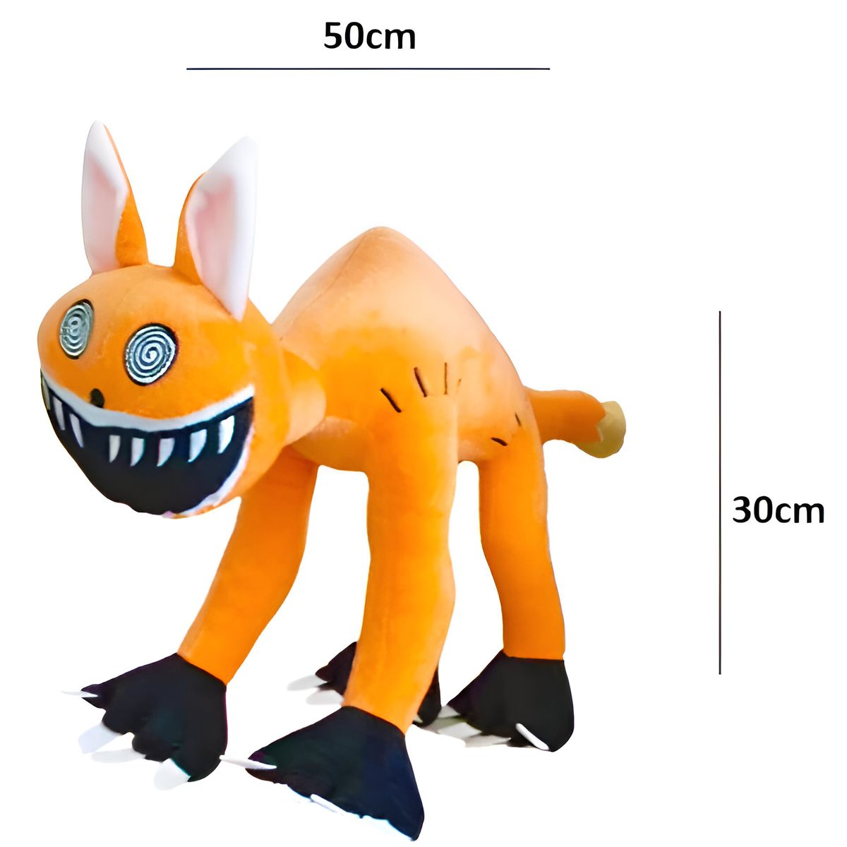GENERICO - Fix It Fox Monster Peluche Smiling Critters Gran Tamaño