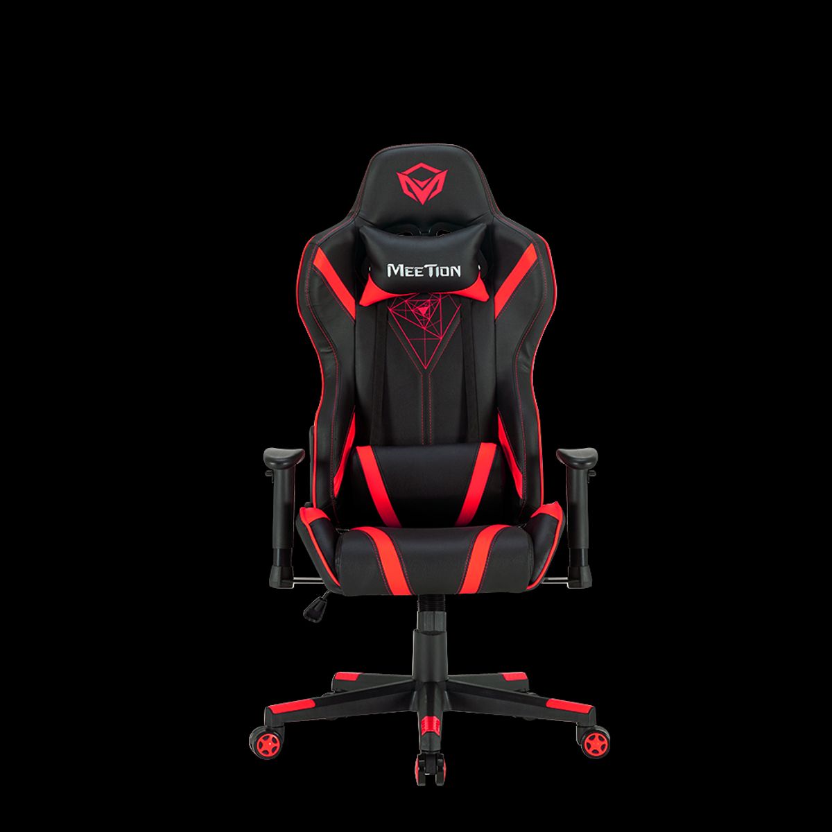MEETION - Silla Gamer Profesional Meetion CHR15 Reclinable 180º - Rojo