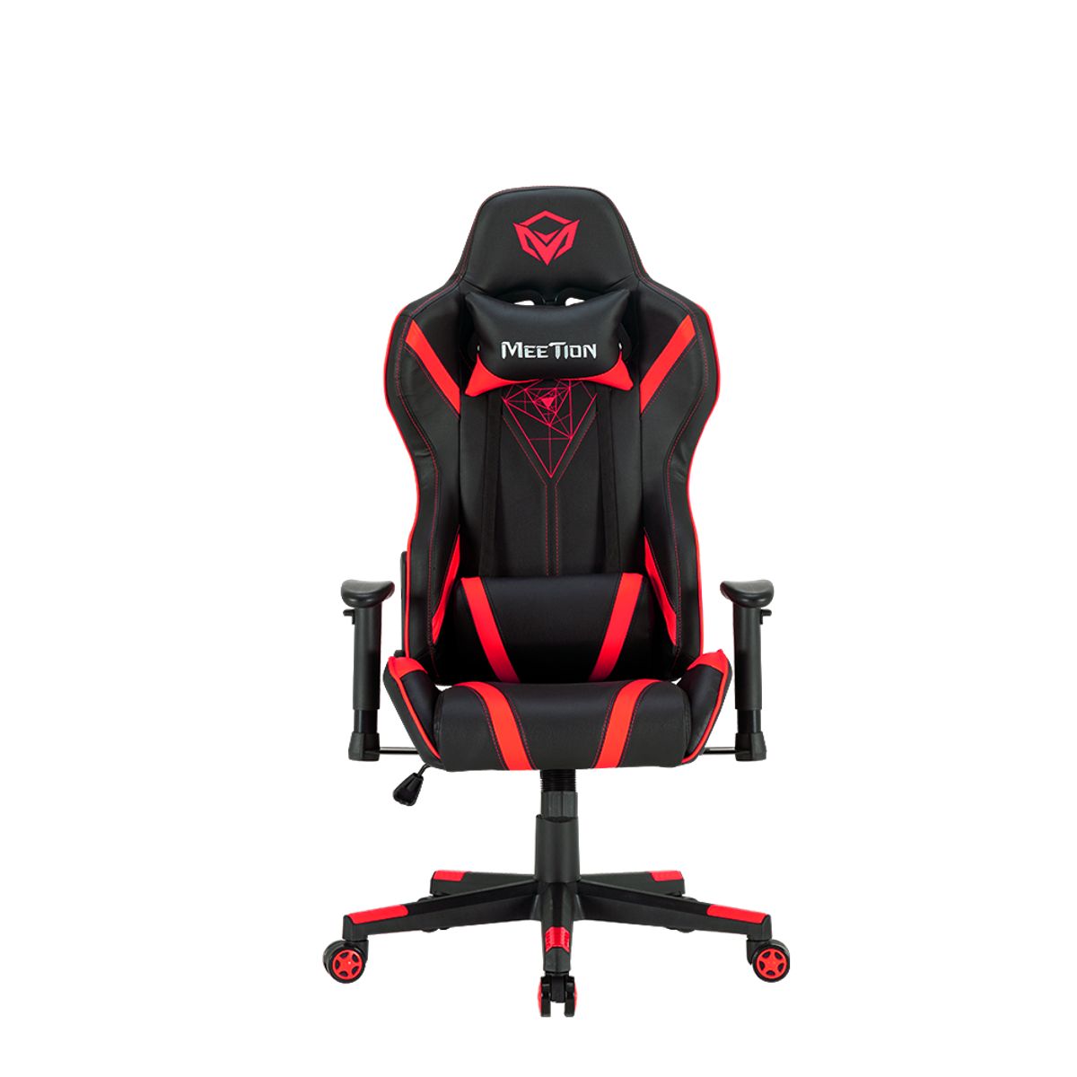 MEETION - Silla Gamer Profesional Meetion CHR15 Reclinable 180º - Rojo