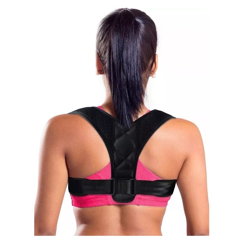 GENERICO - Corrector De Postura Espalda Mujer Hombre Ajustable