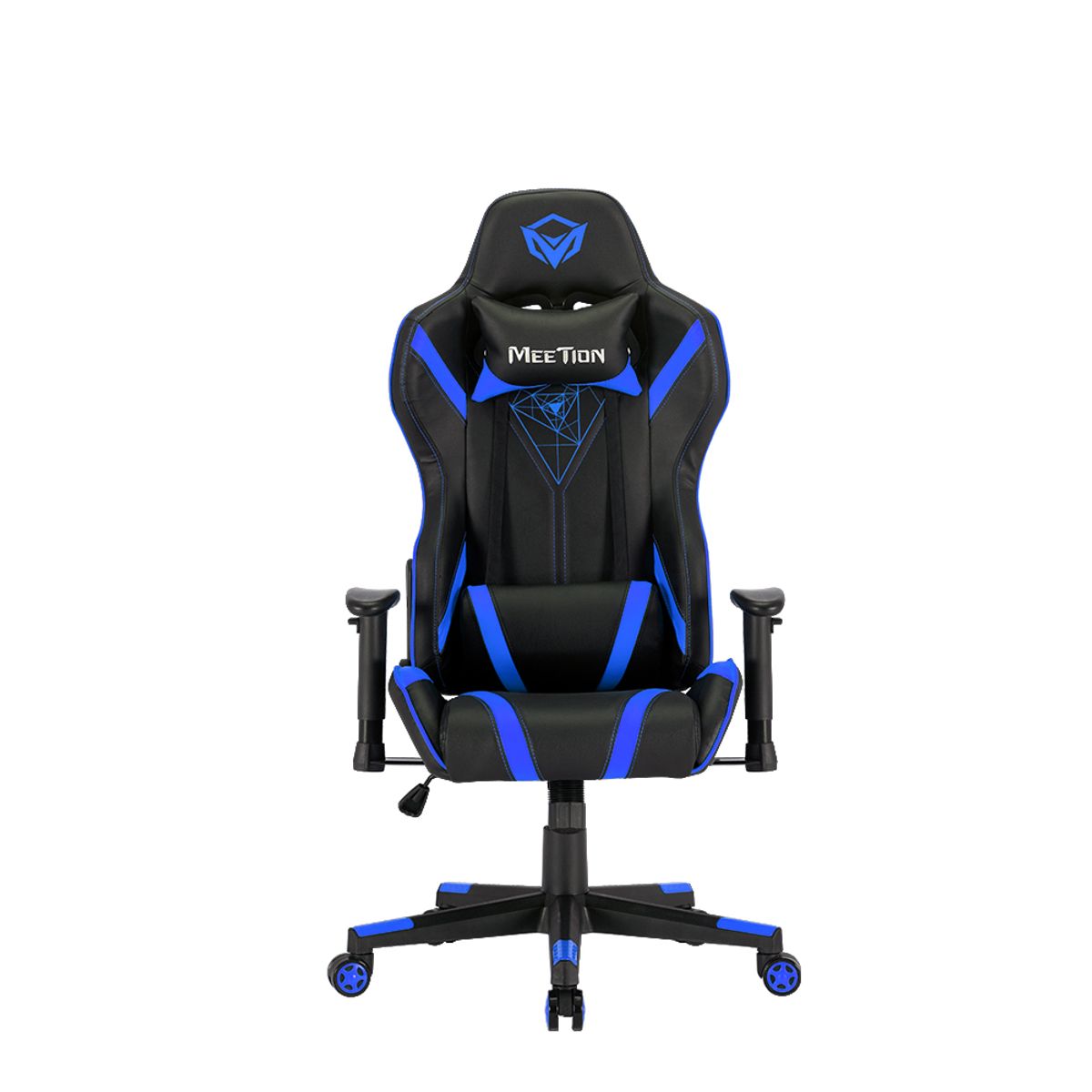 MEETION - Silla Gamer Profesional Meetion CHR15 Reclinable 180º - Azul