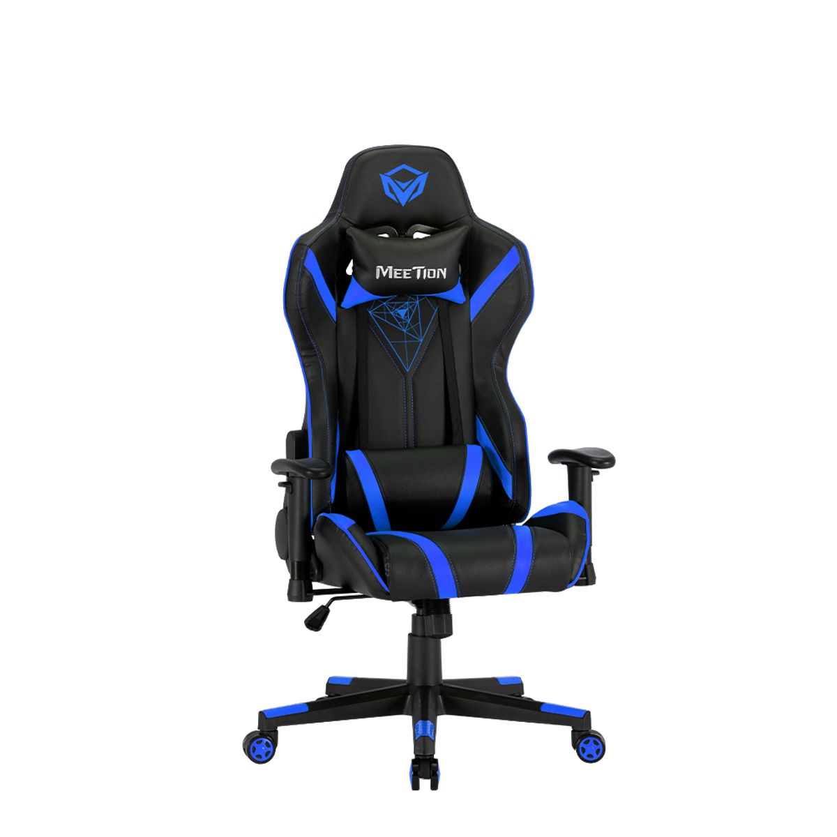 MEETION - Silla Gamer Profesional Meetion CHR15 Reclinable 180º - Azul
