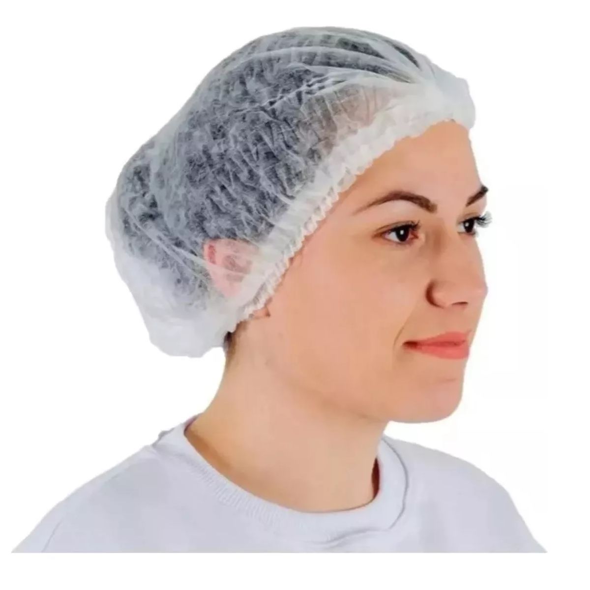 GENERICO - Gorro Cofias Tresor Desechable Blanca ( 100 Unidades)
