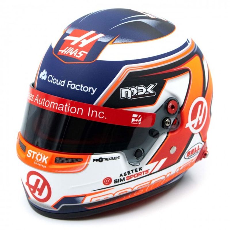 BELL - Casco Coleccion Formula 1 Kevin Magnussen Haas 2022 Bell 1:2