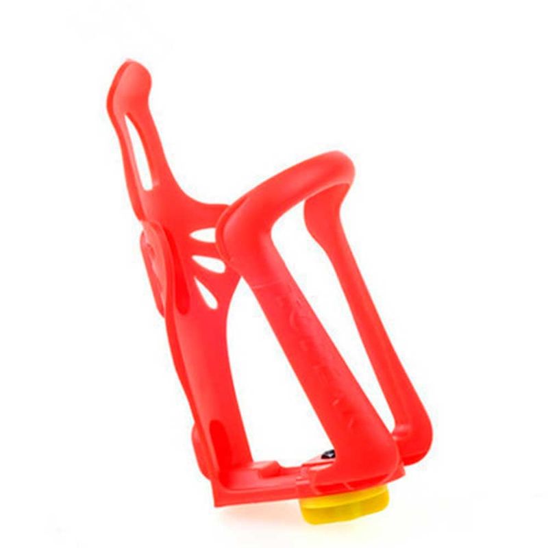 GENERICO - Porta botella caramayola para bicicleta rojo