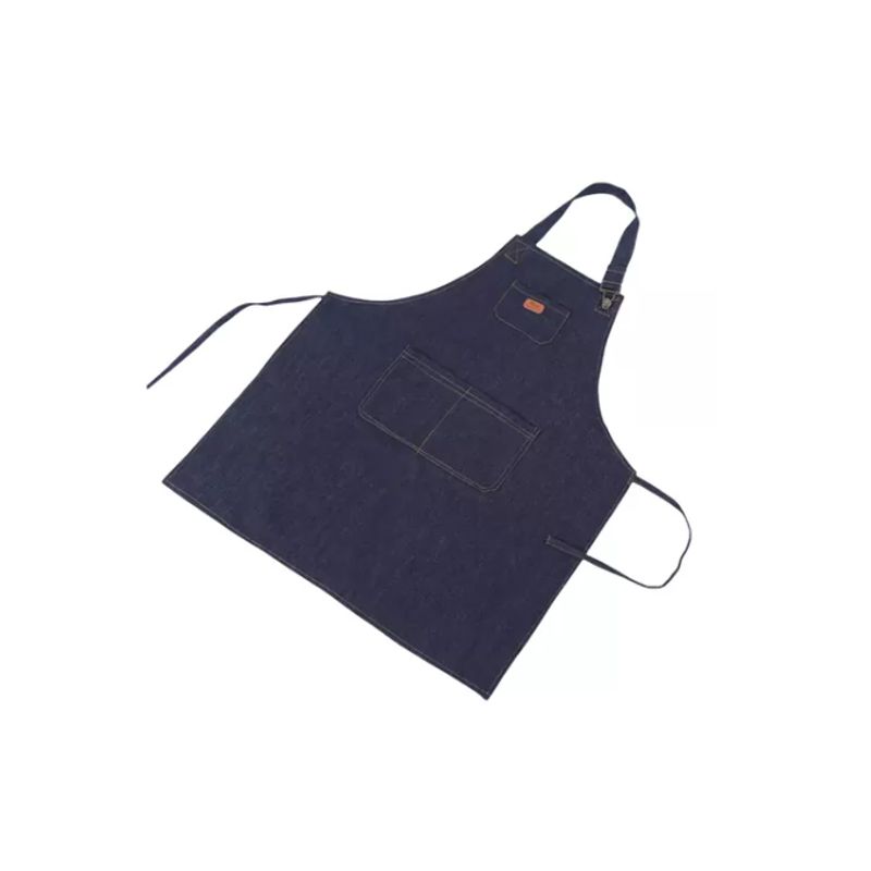 GENERICO - Pechera Delantal Barbería O Peluquería Unisex Jeans