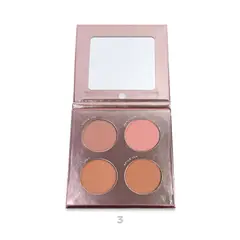 DOLCE BELLA - PALETA DE RUBORES X4 TONOS CON ESPEJO 3