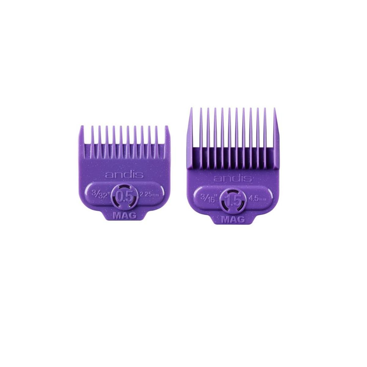 ANDIS - Kit 2 Peines De alza Magnéticos Andis Para Maquina Cortar Pelo