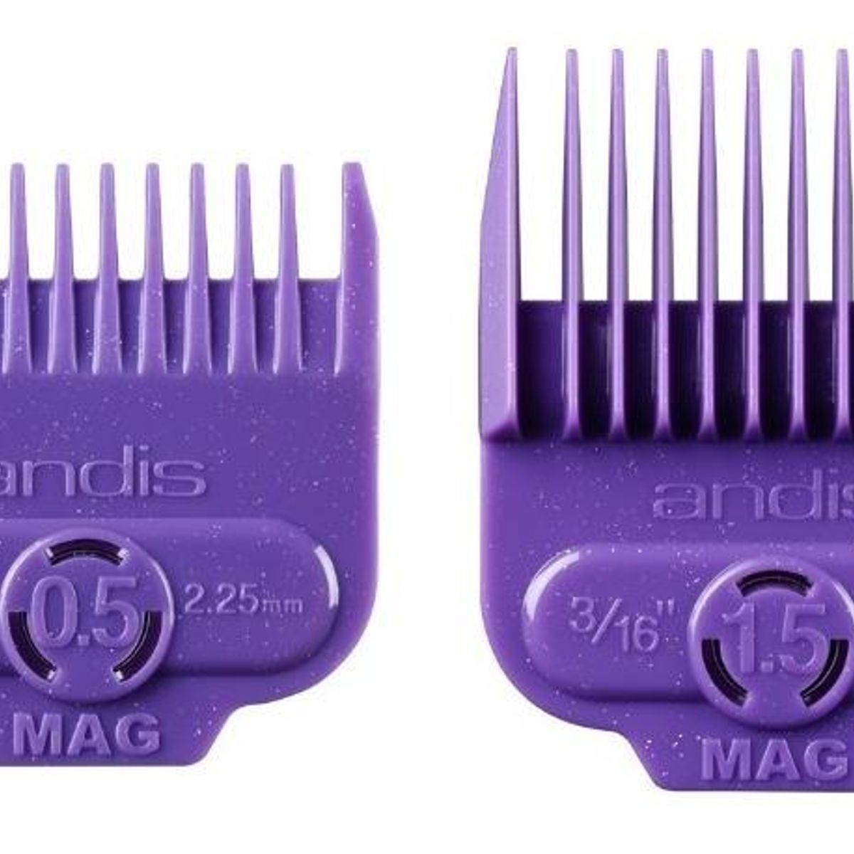 ANDIS - Kit 2 Peines De alza Magnéticos Andis Para Maquina Cortar Pelo