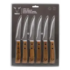 WAYU - SET CUCHILLOS PRM 6 PIEZAS