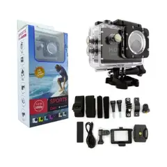 GENERICO - Camara Deportiva Acuática Tipo Go Pro Full Hd 1080