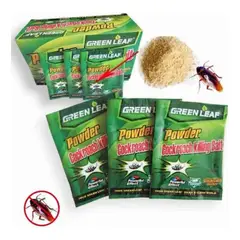 GENERICO - Pack 40und Mata Cucarachas 100 Efectivo Polvo 5g