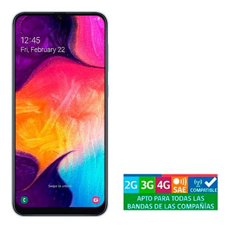 SAMSUNG - Samsung Galaxy A50 128GB - Blanco - Reacondicionado