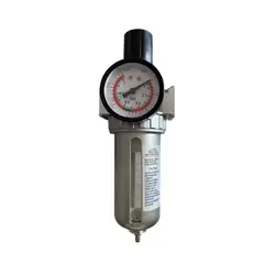 GENERICO - Filtro De Aire Con Regulador Metálico Para Compresor Sfr-400