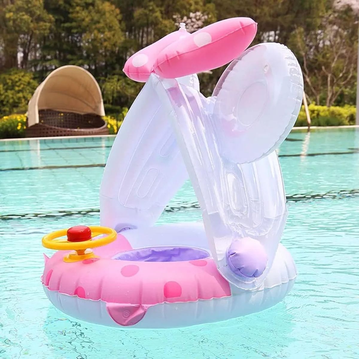 GENERICO - Flotador para Niños Con Techo