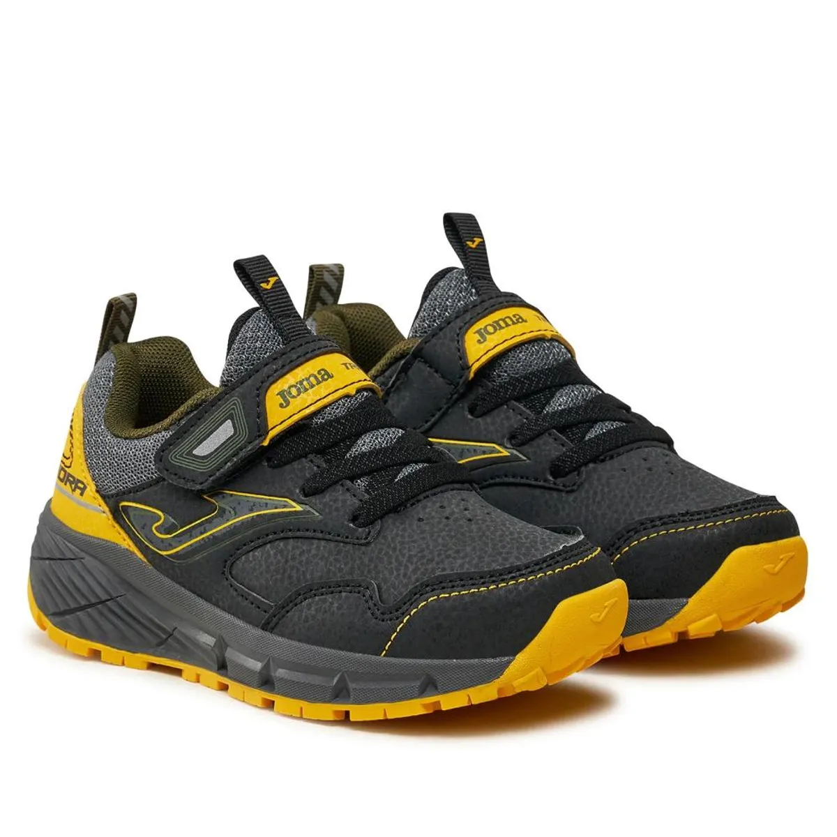JOMA - Zapatilla Trail Running Kids Tundra Jr Negro Amarillo Joma - 29
