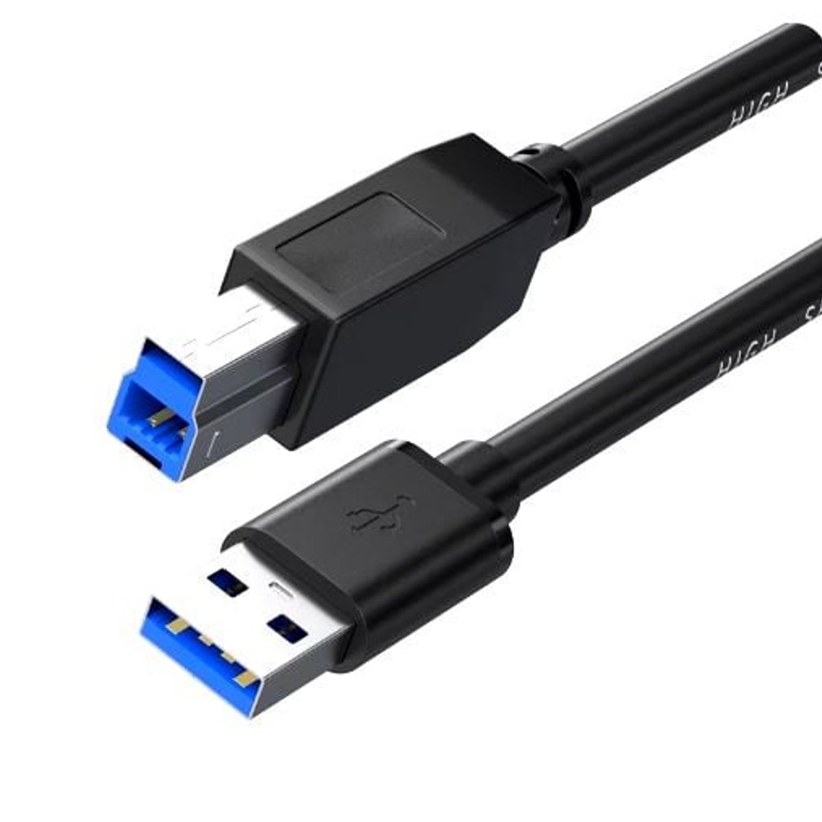 GENERICO - Cable de Impresora USB 3.0 de USB-B a USB-A 1.5 mts