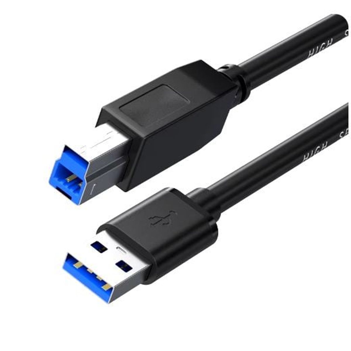 GENERICO - Cable de Impresora USB 3.0 de USB-B a USB-A 1.5 mts