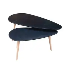 GENERICO - Mesa de centro Twin-Negro