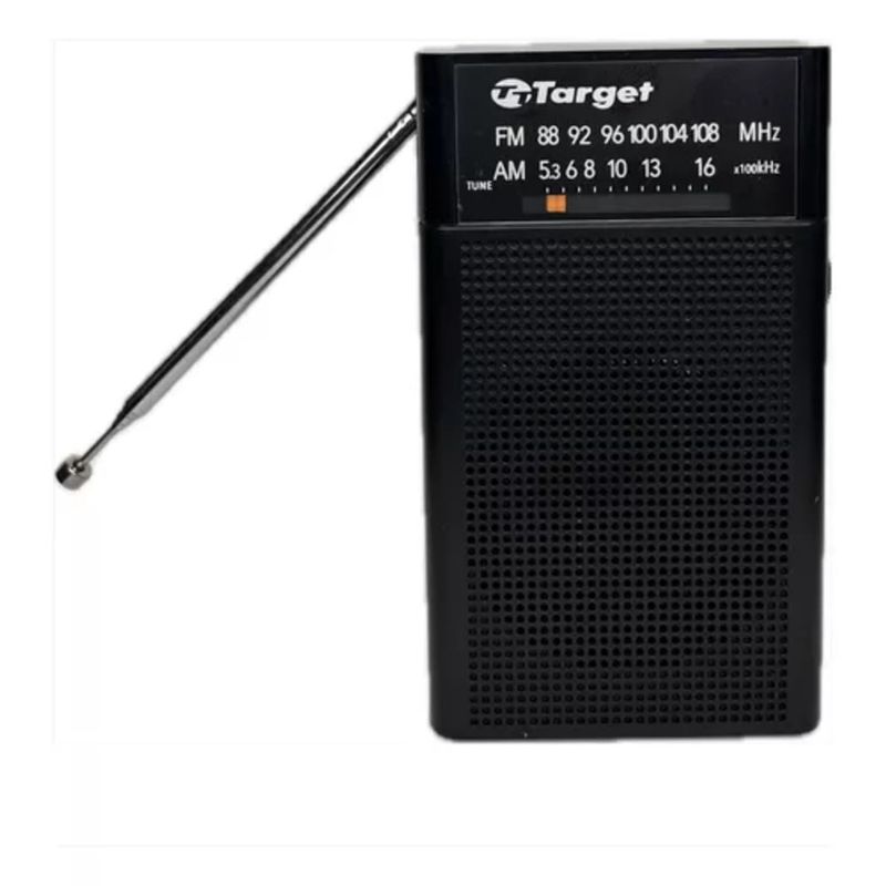 TARGET - Radio Target Portátil 2 Bandas Am/fm A Pila