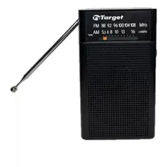 TARGET - Radio Portátil 2 Bandas Am/fm A Pila