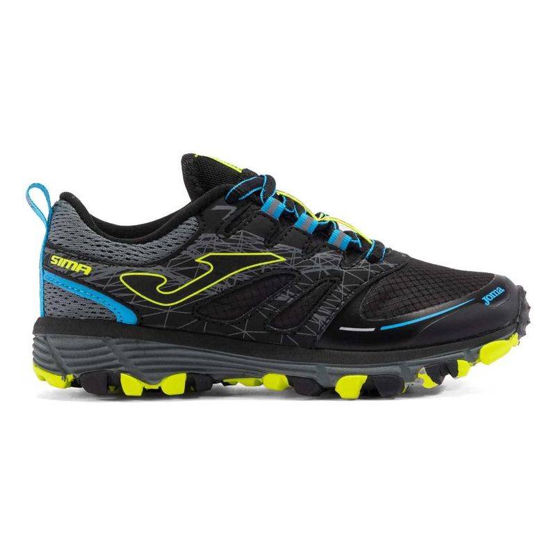 JOMA - Zapatilla Trail Running Kids Sima 24 Jr Negro Joma