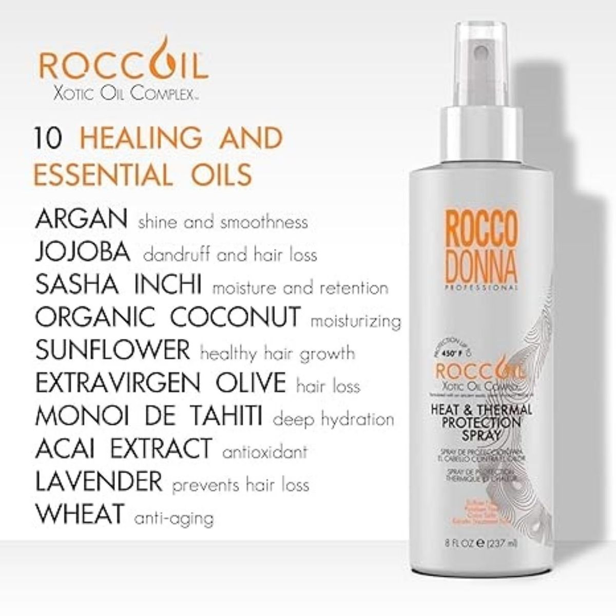 ROCCO DONNA - Spray Protector Térmico Rocco Donna 237 Ml