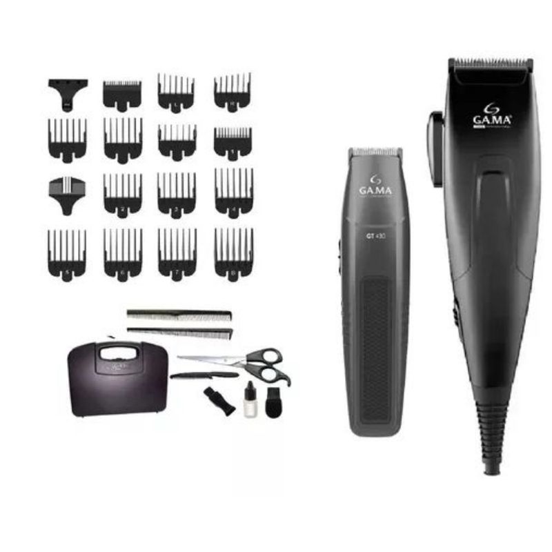 GAMA - Cortadora Gama Clipper Gm562 + Trimmer +29 Piezas Maletin