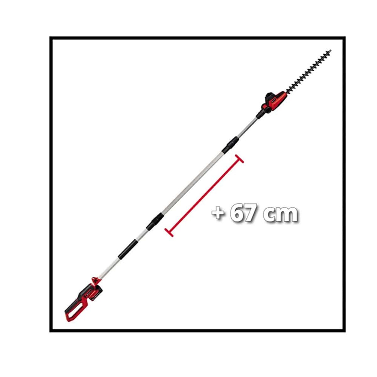 EINHELL - Cortaseto Podador De Altura Inalámbrico 18v Einhell