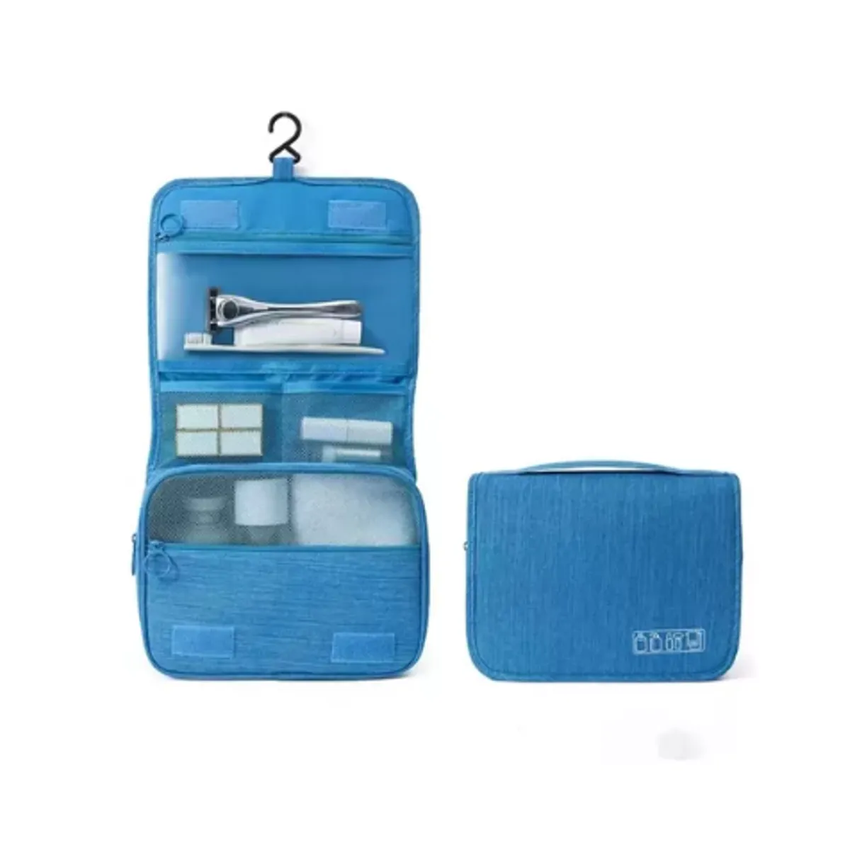 GENERICO - Bolsa Viaje Cosmetico Organizador De Maquillaje Impermeable AZUL CLARO