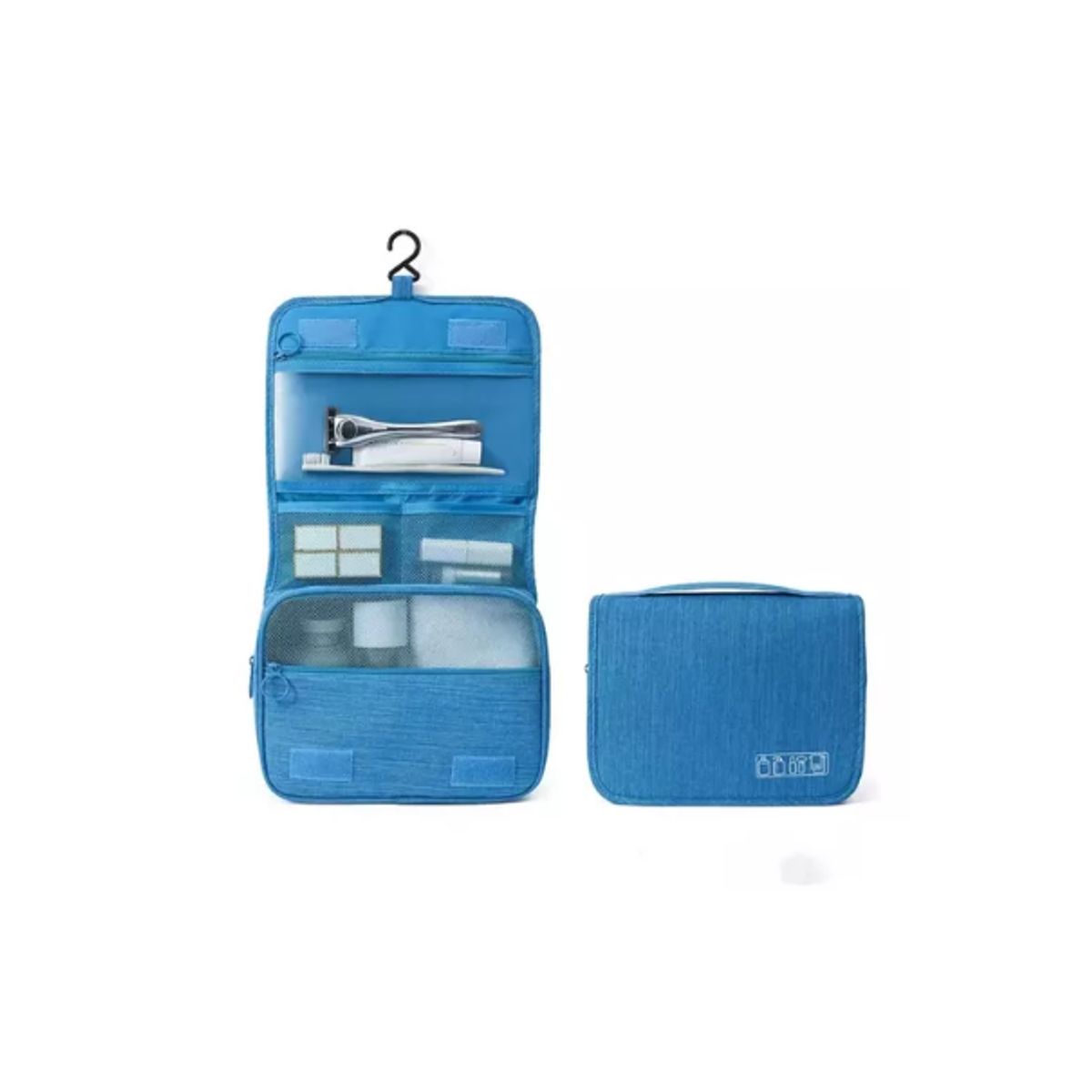 GENERICO - Bolsa Viaje Cosmetico Organizador De Maquillaje Impermeable AZUL CLARO
