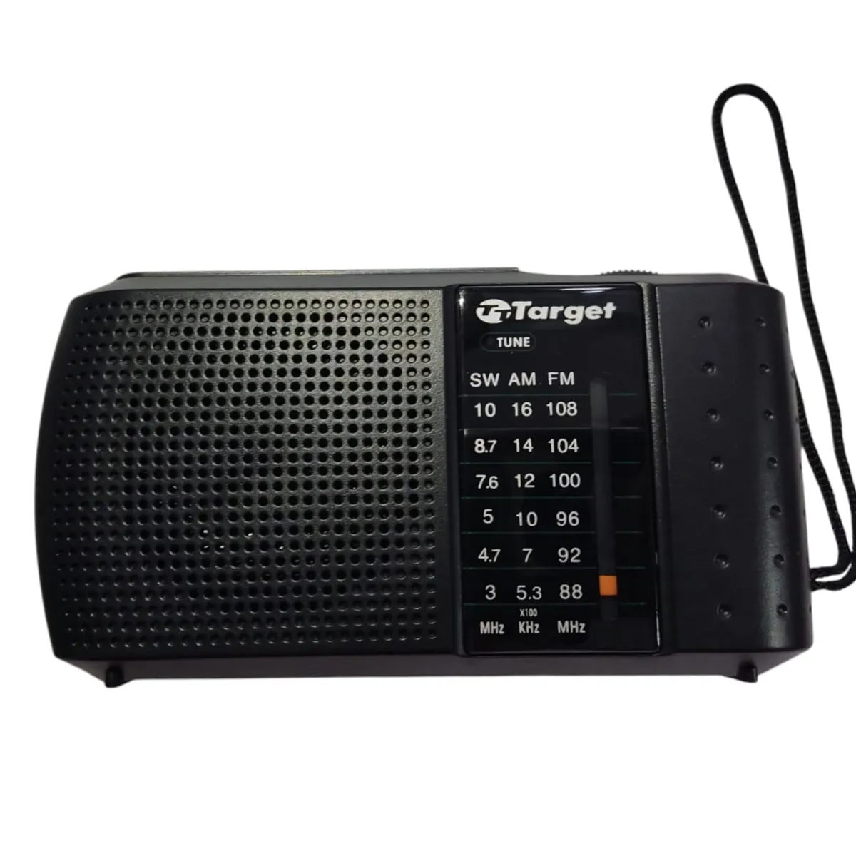 TARGET - Radio Target Portátil 3 Bandas Am/Fm/Sw A Pila