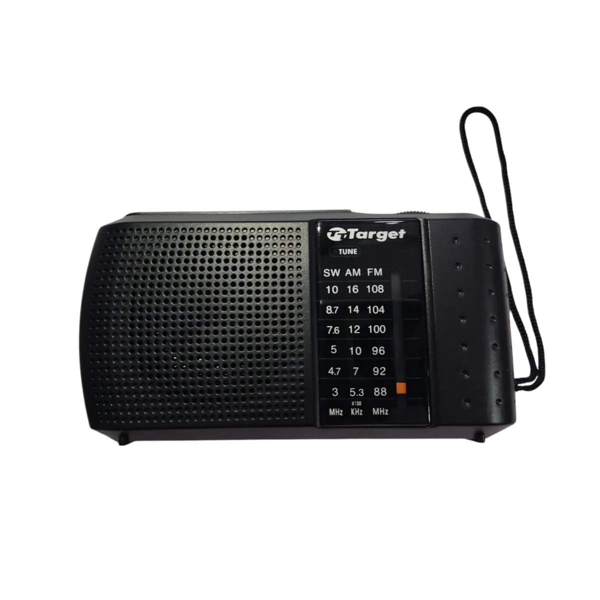 TARGET - Radio Target Portátil 3 Bandas Am/Fm/Sw A Pila
