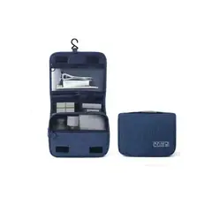 GENERICO - Bolsa Viaje Cosmetico Organizador Maquillaje Impermeable AZUL OSCURO