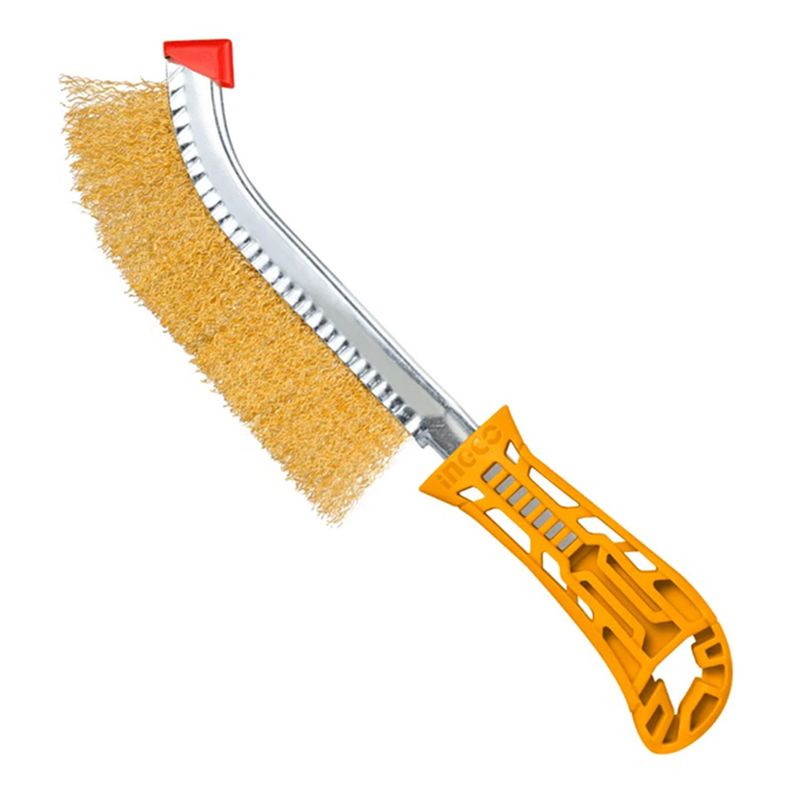 INGCO - Cepillo Escobilla Alambre Rizada 250mm Ingco Hwb02250