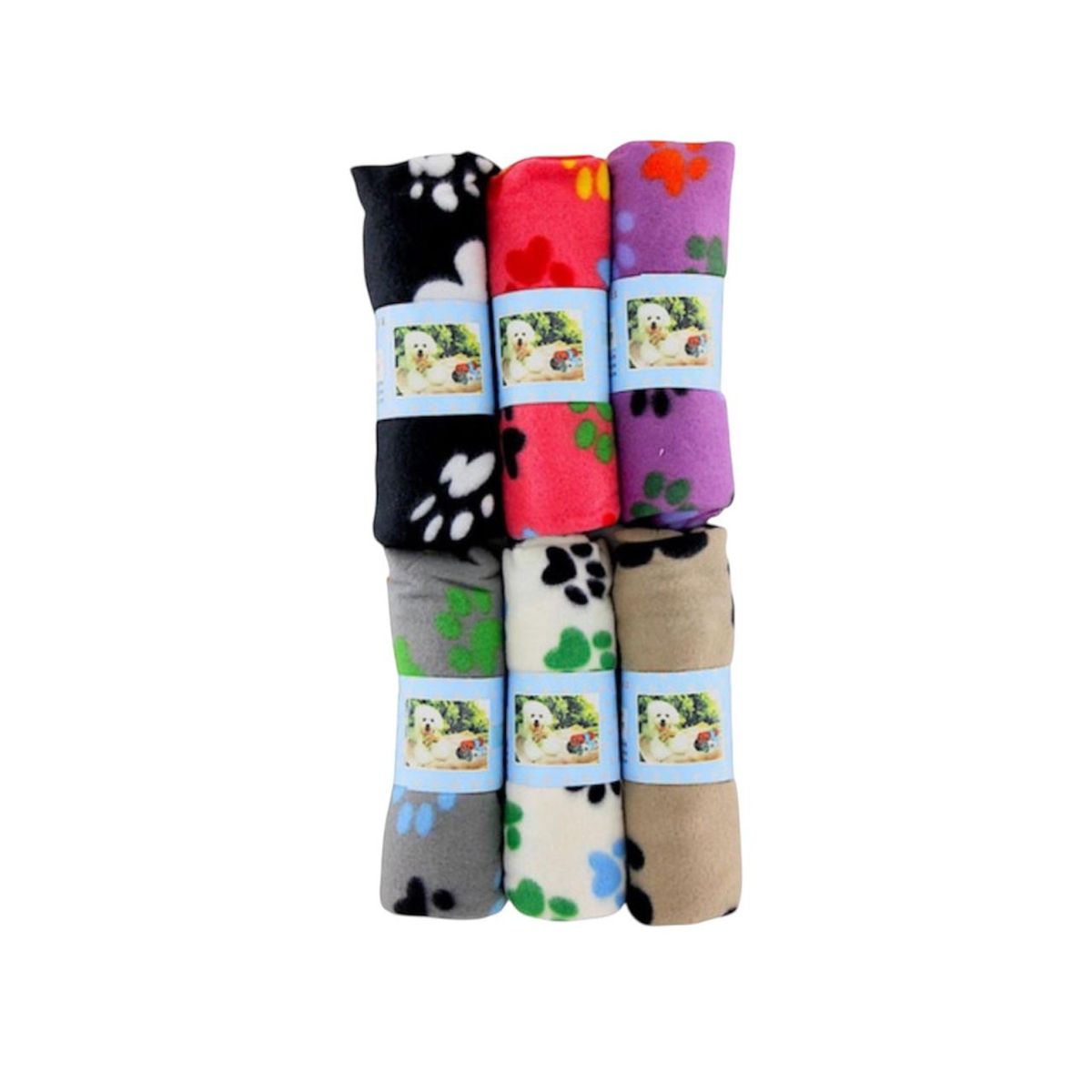 GENERICO - Manta Polar Para Mascotas 90x120cm Manta Frazada