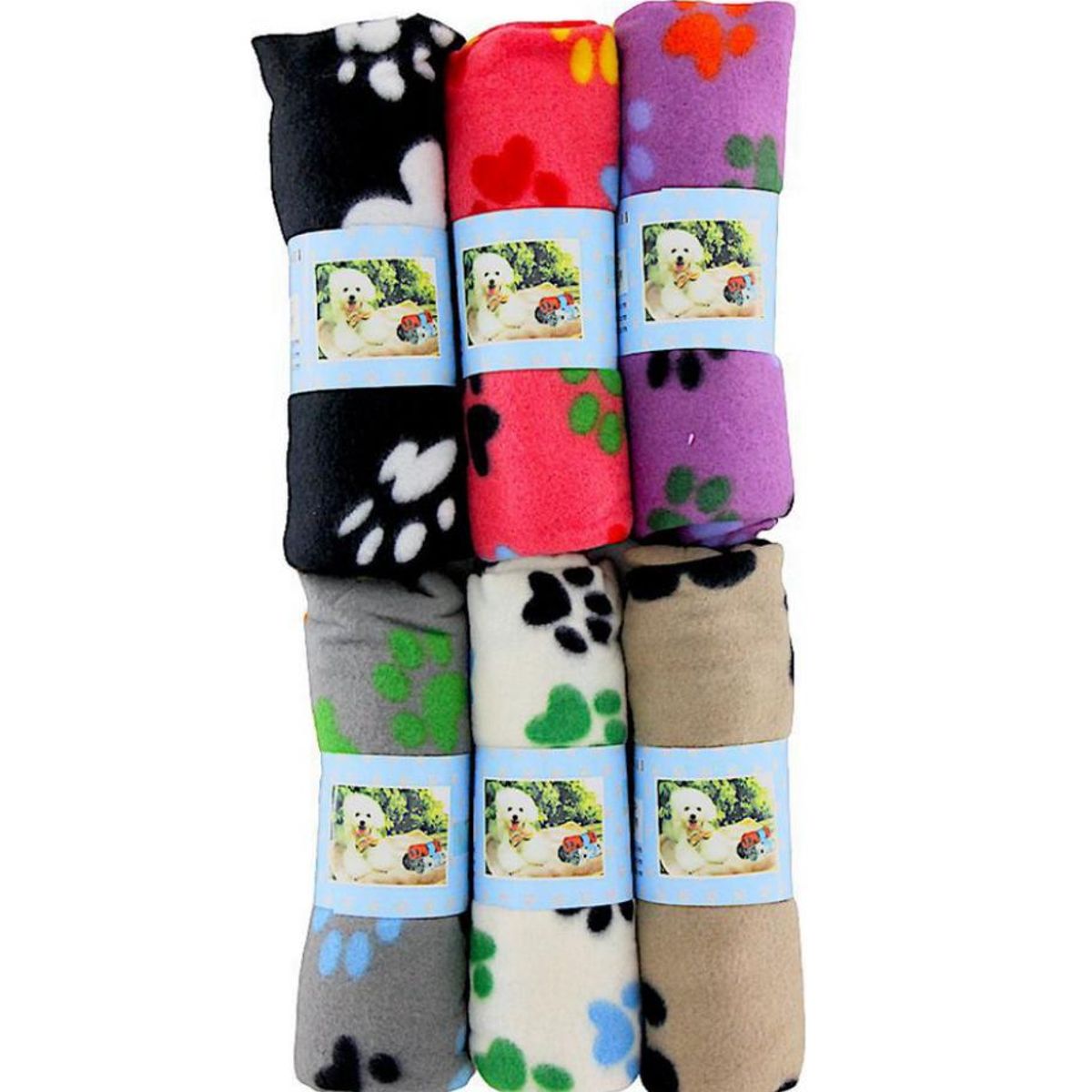 GENERICO - Manta Polar Para Mascotas 70x100cm Manta Frazada