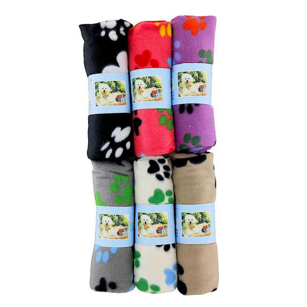 GENERICO - Manta Polar Para Mascotas 70x100cm Manta Frazada