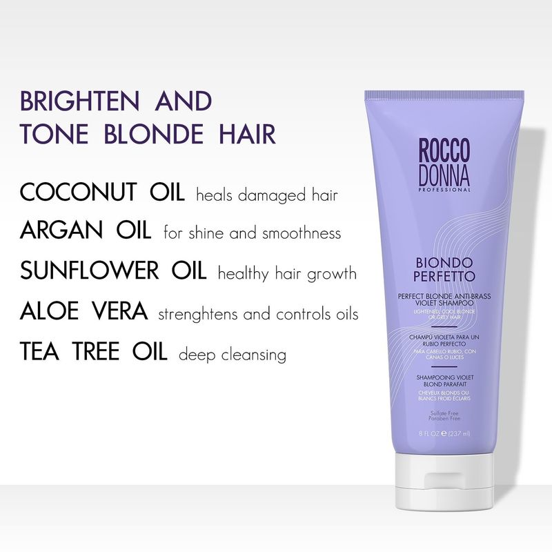 ROCCO DONNA - Shampoo Rocco Donna Violeta 237 Ml