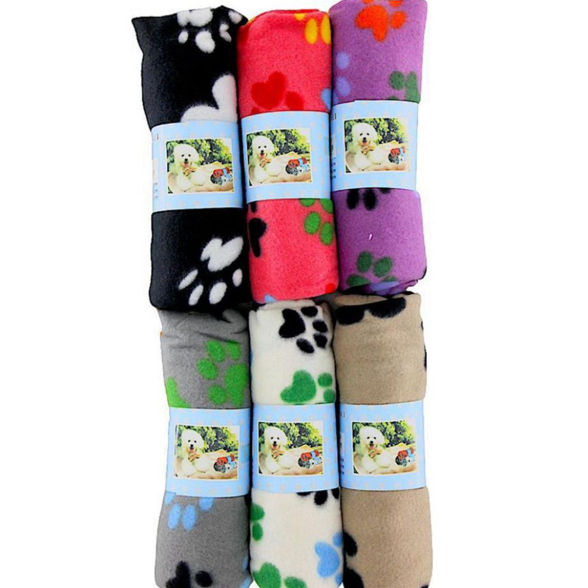 GENERICO - Manta Polar Para Mascotas 50x70cm Manta Frazada