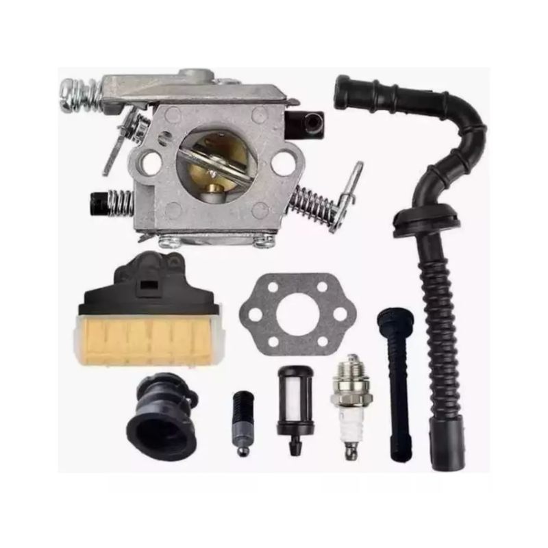 GENERICO - Carburador Y Kit Afinamiento De Motosierra Ms210 Ms230 Ms250