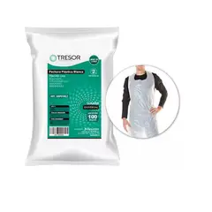 GENERICO - Pechera Desechable Sin Mangas 70x140cm Tresor 100 Unidades