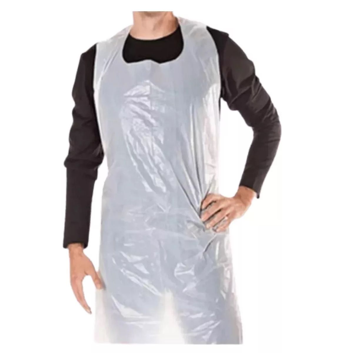 GENERICO - Pechera Desechable Sin Mangas 70x140cm Tresor 100 Unidades