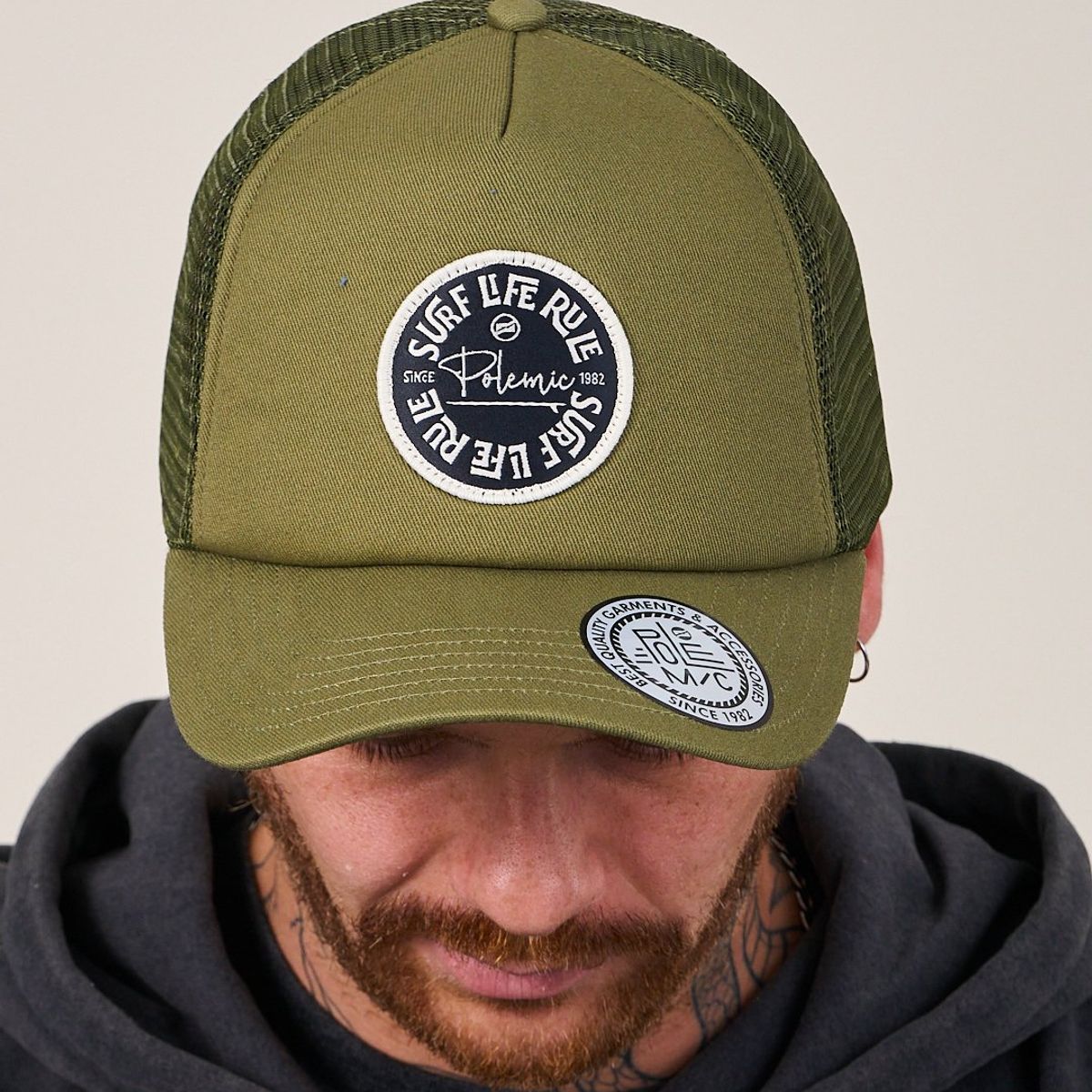 POLEMIC - Jockey Hombre Trucker Foam Cap VV0669 Polemic