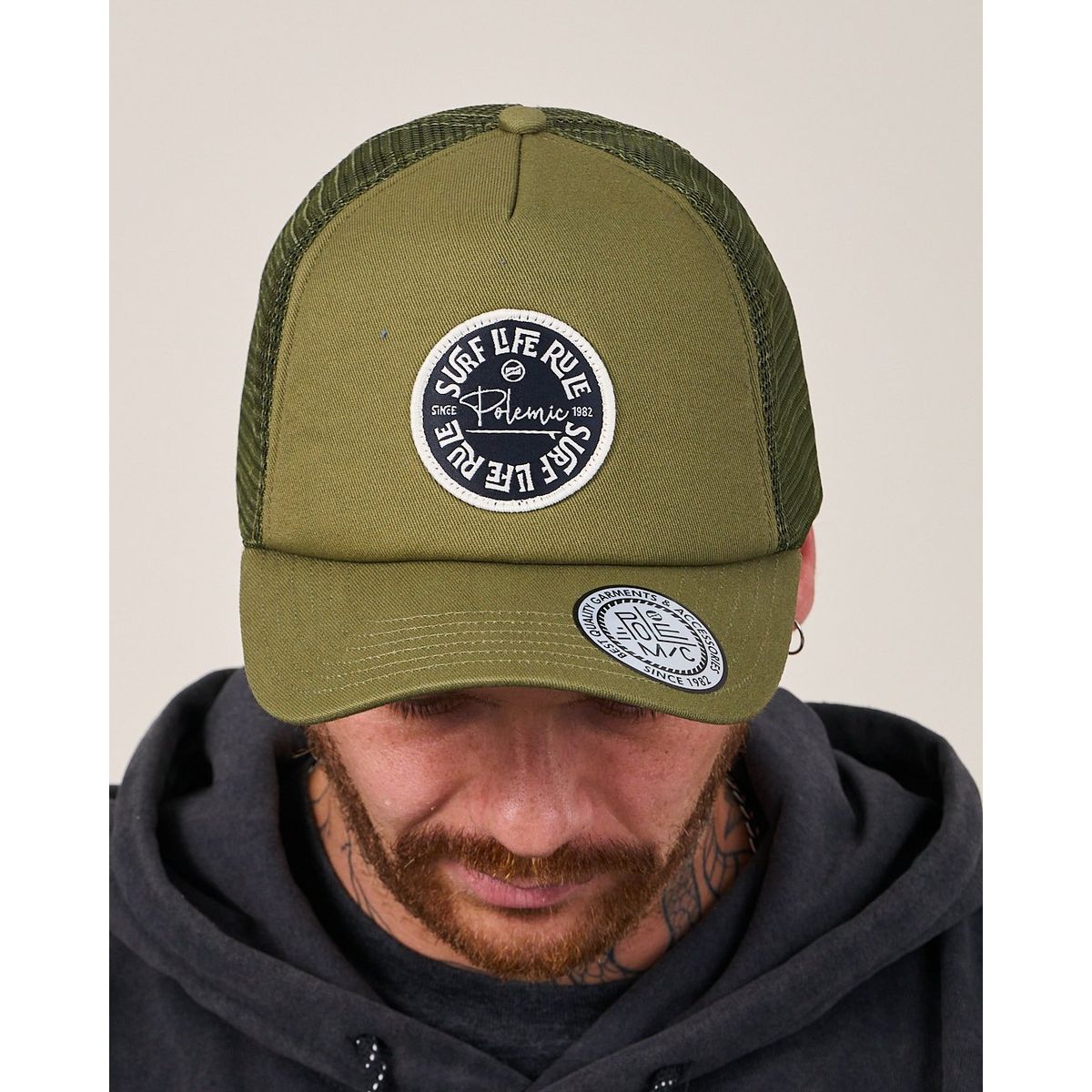 POLEMIC - Jockey Hombre Trucker Foam Cap VV0669 Polemic